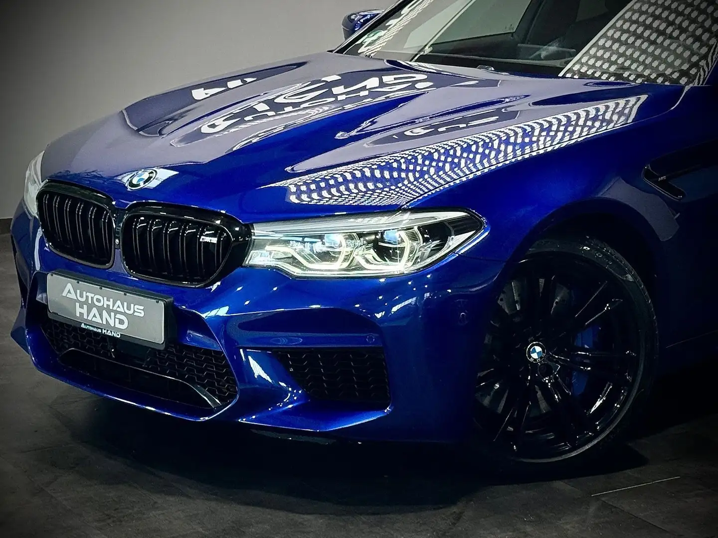 BMW M5 Lim.*HEAD-UP*H&K*SOFT-CLOSE*M-DRIVERS*MASSAGE Bleu - 2