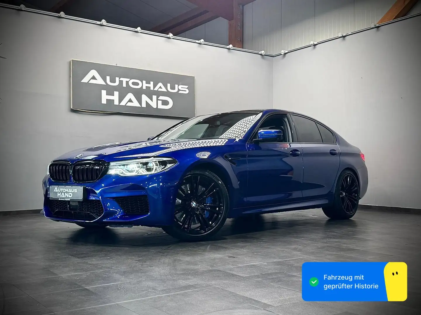 BMW M5 Lim.*HEAD-UP*H&K*SOFT-CLOSE*M-DRIVERS*MASSAGE Blau - 1