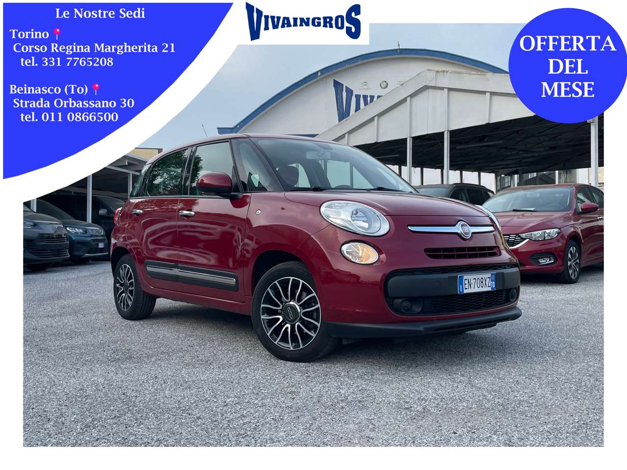 Fiat 500L 1.4 Easy 95CV / IN PRONTA CONSEGNA