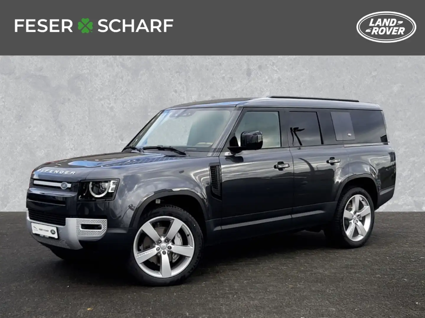Land Rover Defender 130 D300 First Edition AHK ACC PANO VOLL Gris - 1