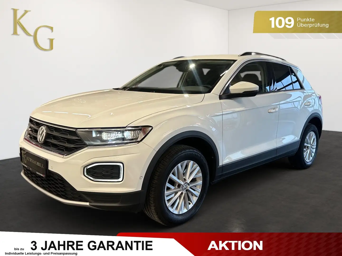 Volkswagen T-Roc 1.0 TSI Design ab ca. 140€ monatlich Blanc - 1