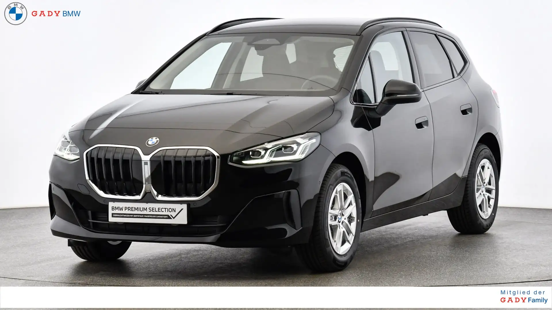 BMW 216 i Schwarz - 1