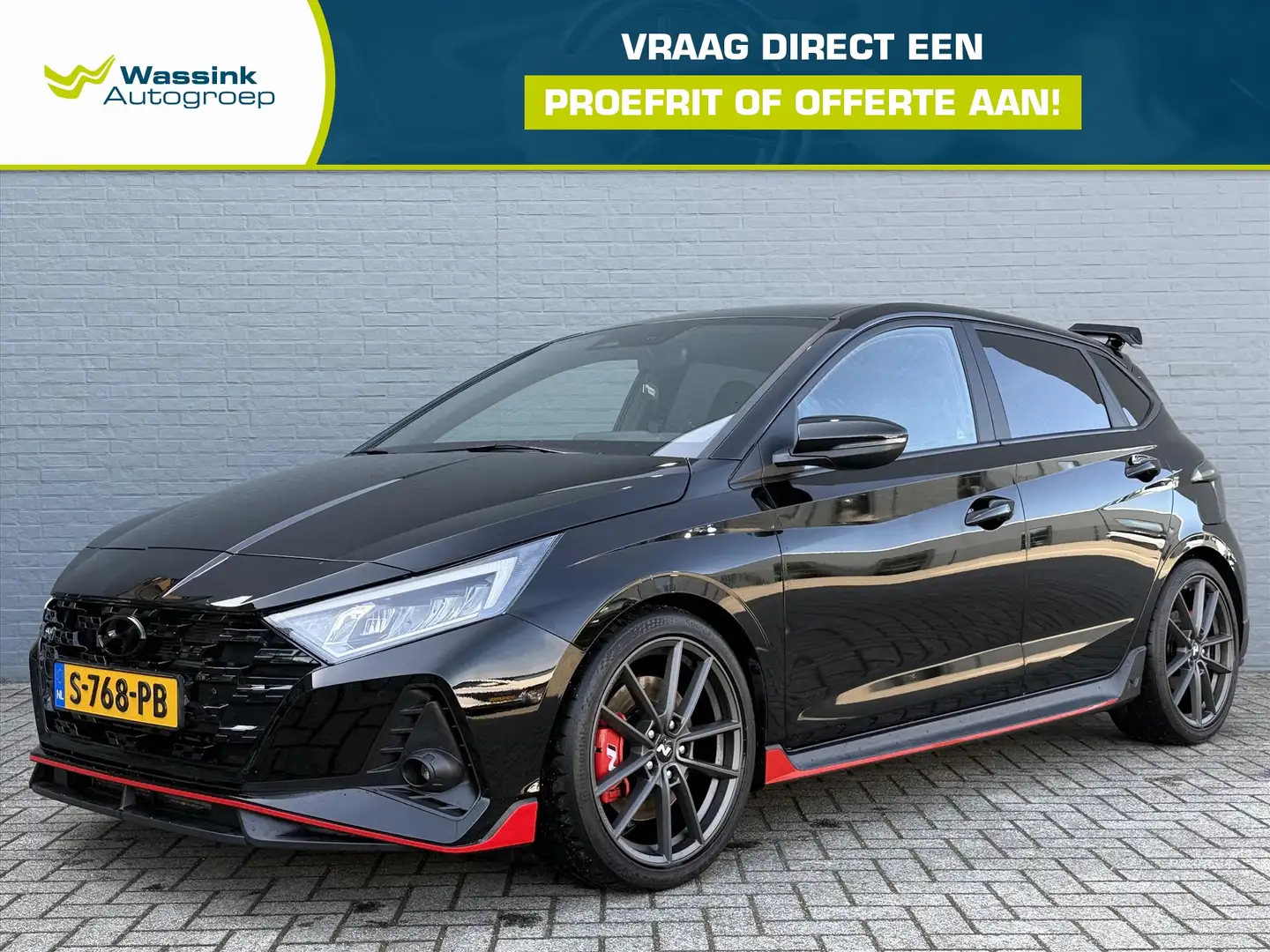 Hyundai i20 N 1.6T-GDI 204PK! N-Performance | Bose | Winterset Schwarz - 1
