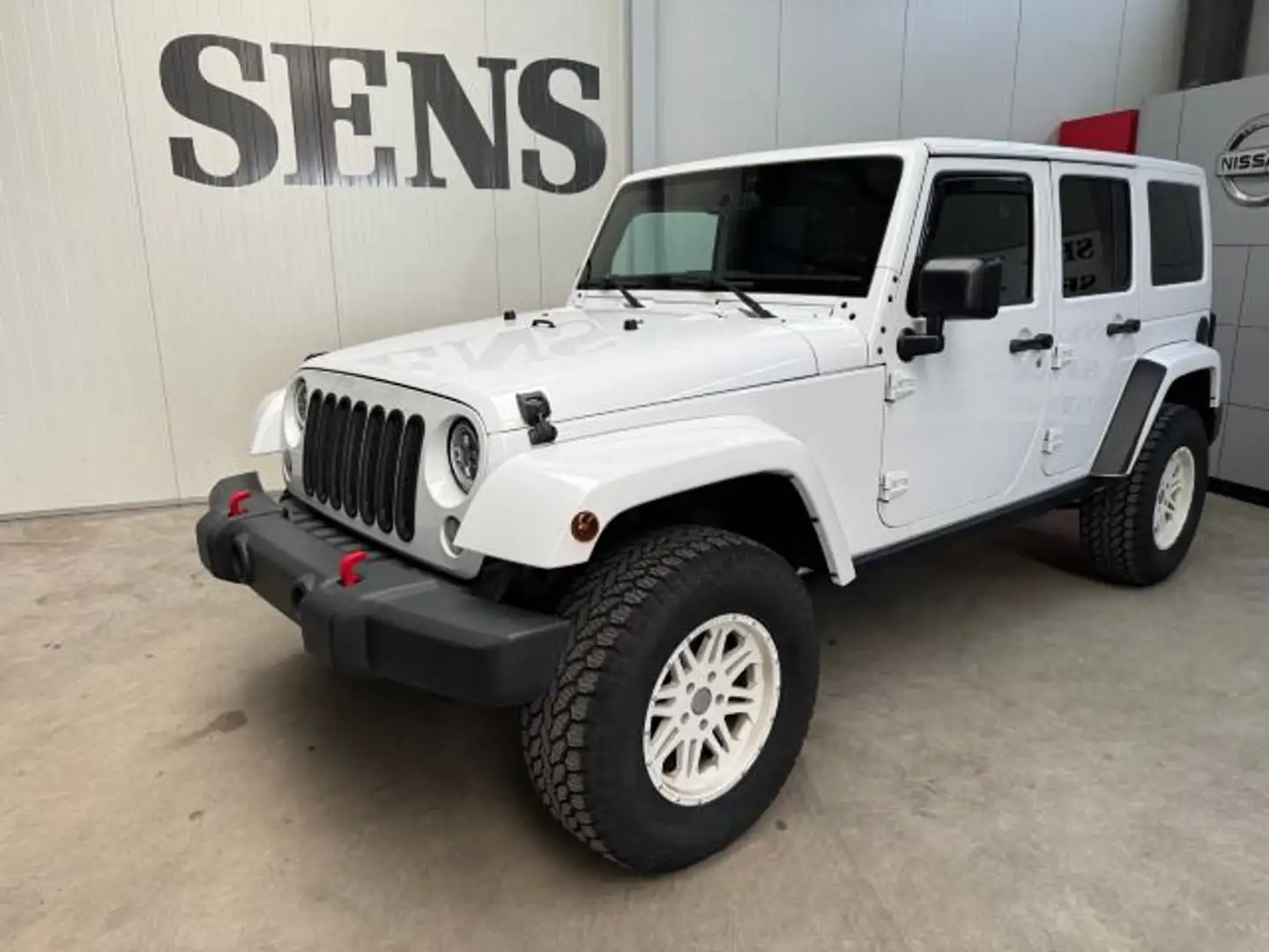 Jeep Wrangler Jeep 2.8 CRD Unlimited Sahara 200Ps Weiß - 1