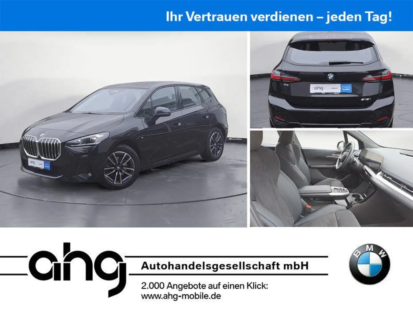 BMW 218 Steptronic DCT Navi DSG Bluet Noir - 1
