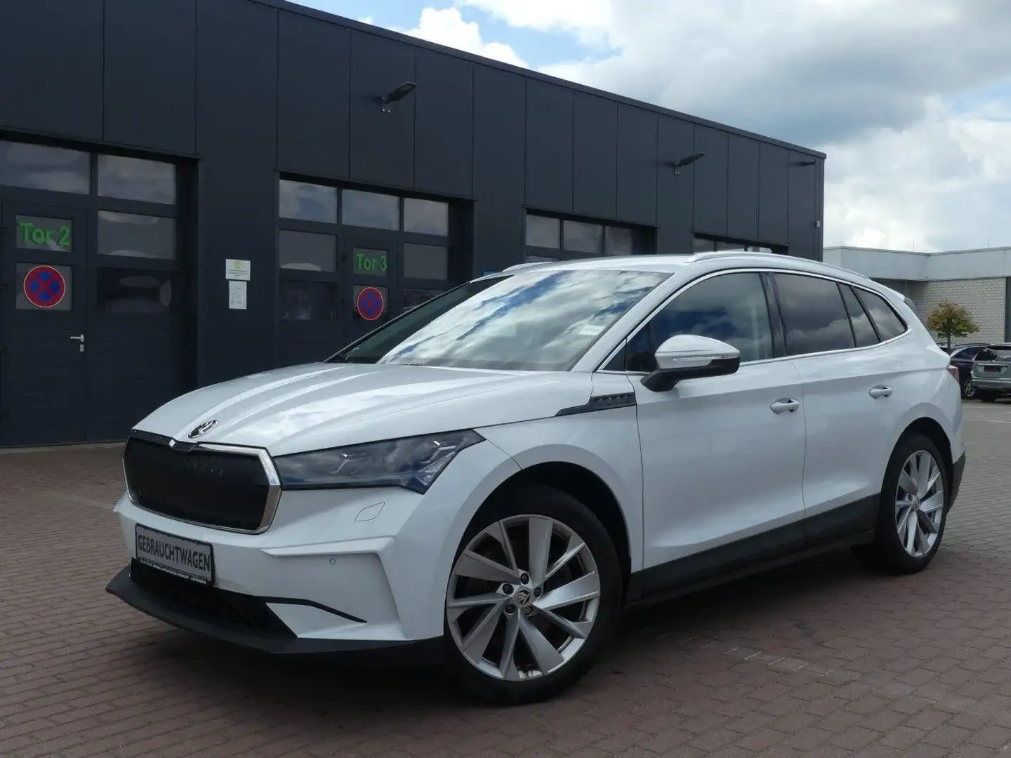 Skoda Enyaq 80 Suite Weiß - 1