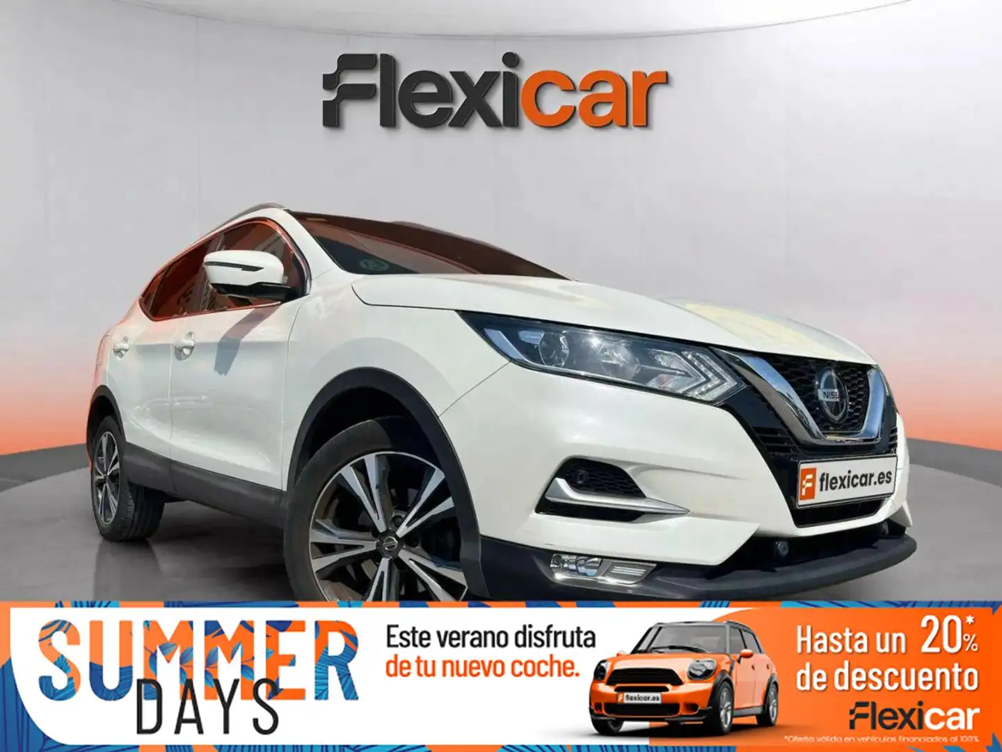 Nissan Qashqai 1.2 DIG-T N-Connecta 4x2 Blanco - 1
