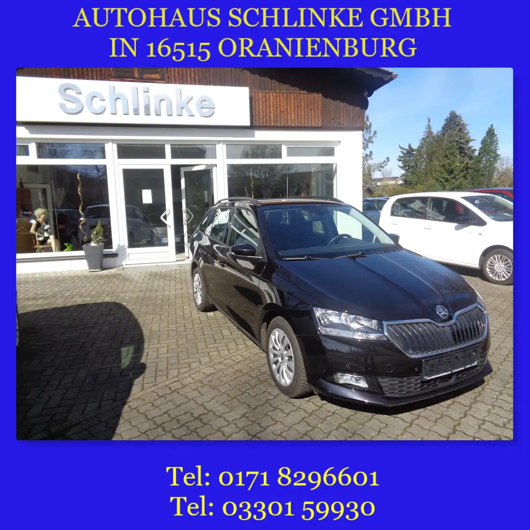 Skoda Fabia Ambition COMBI 1.0 TSI 95PS PDC SHZ SML BT DAB USB Schwarz - 1