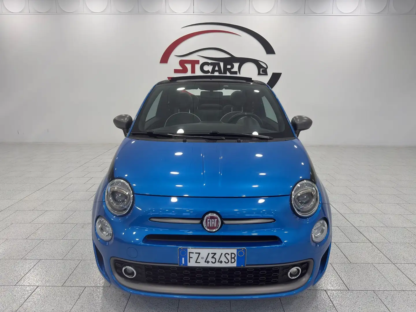 Fiat 500C 500 cabrio 1.2 Star 69cv my20 Bleu - 2
