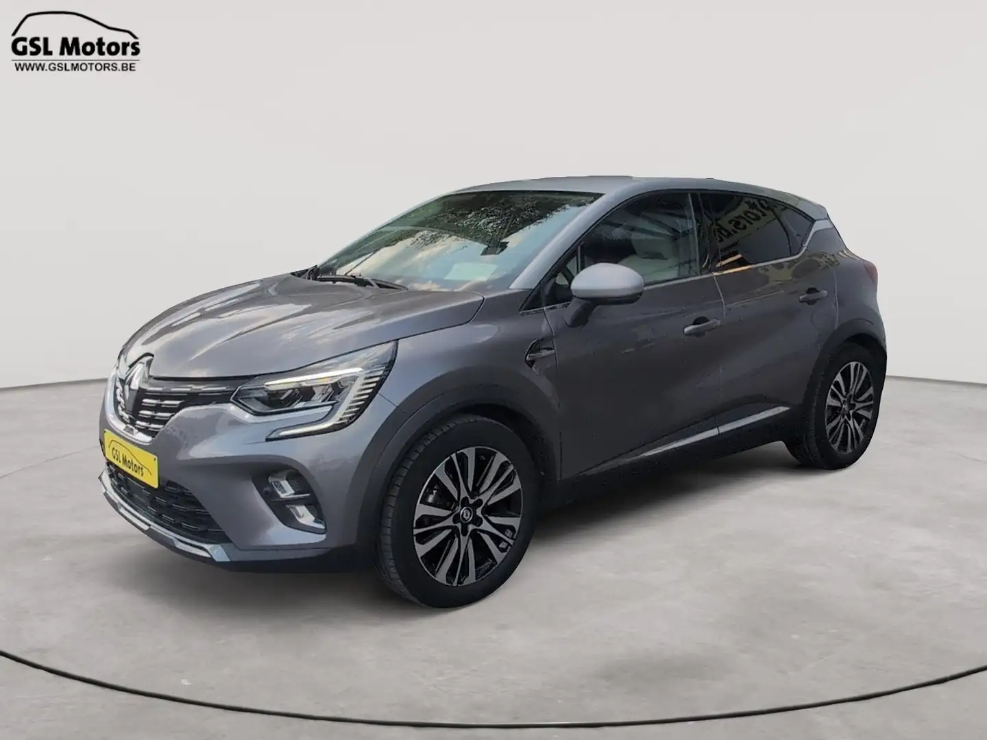 Renault Captur 1.33TCe 140cv Automatique gris 08/21 53245km Airco Grijs - 1