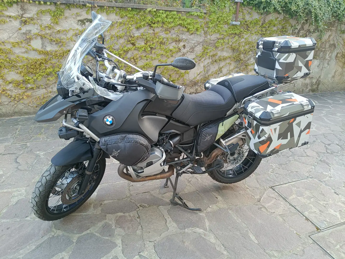 BMW R 1200 GS Adventure triple black Noir - 2