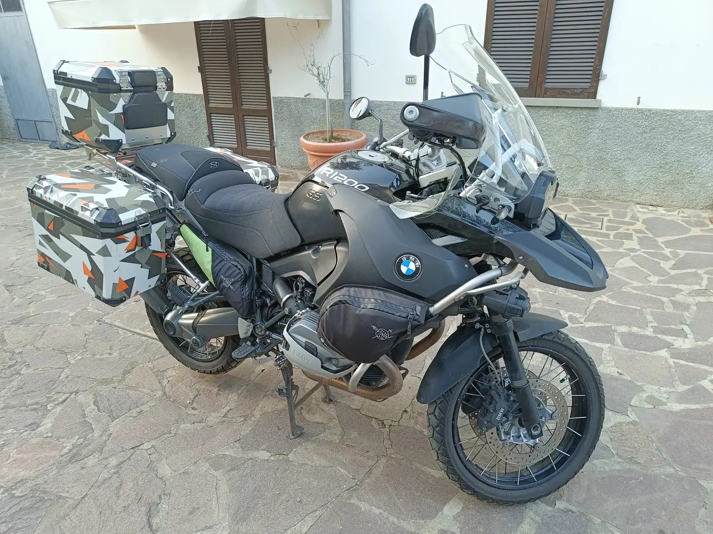 BMW R 1200 GS Adventure triple black Noir - 1