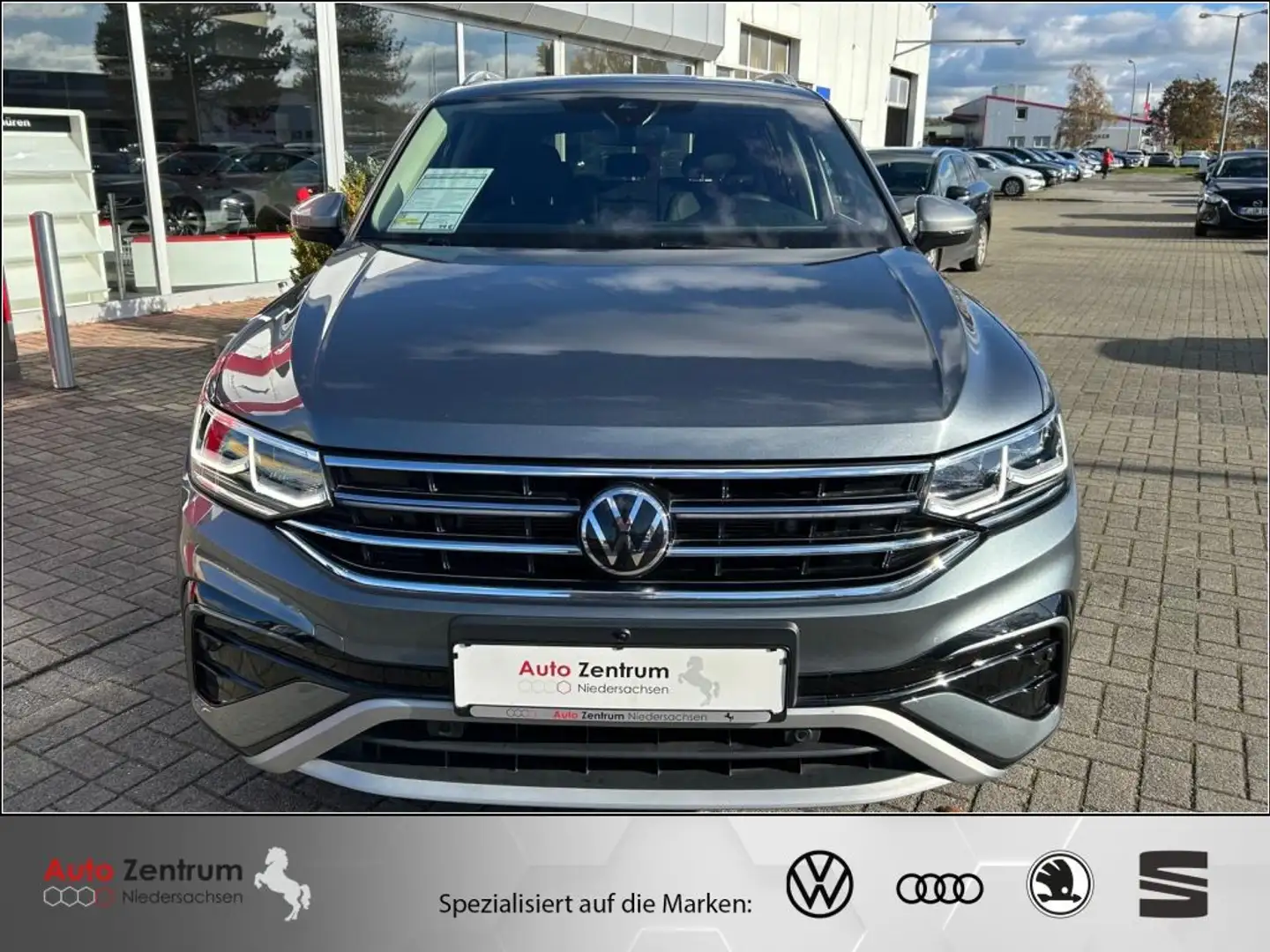 Volkswagen Tiguan Allspace 2.0 TDI 4M 7-Sitzer HarmanKard AHK*StandH Gris - 2