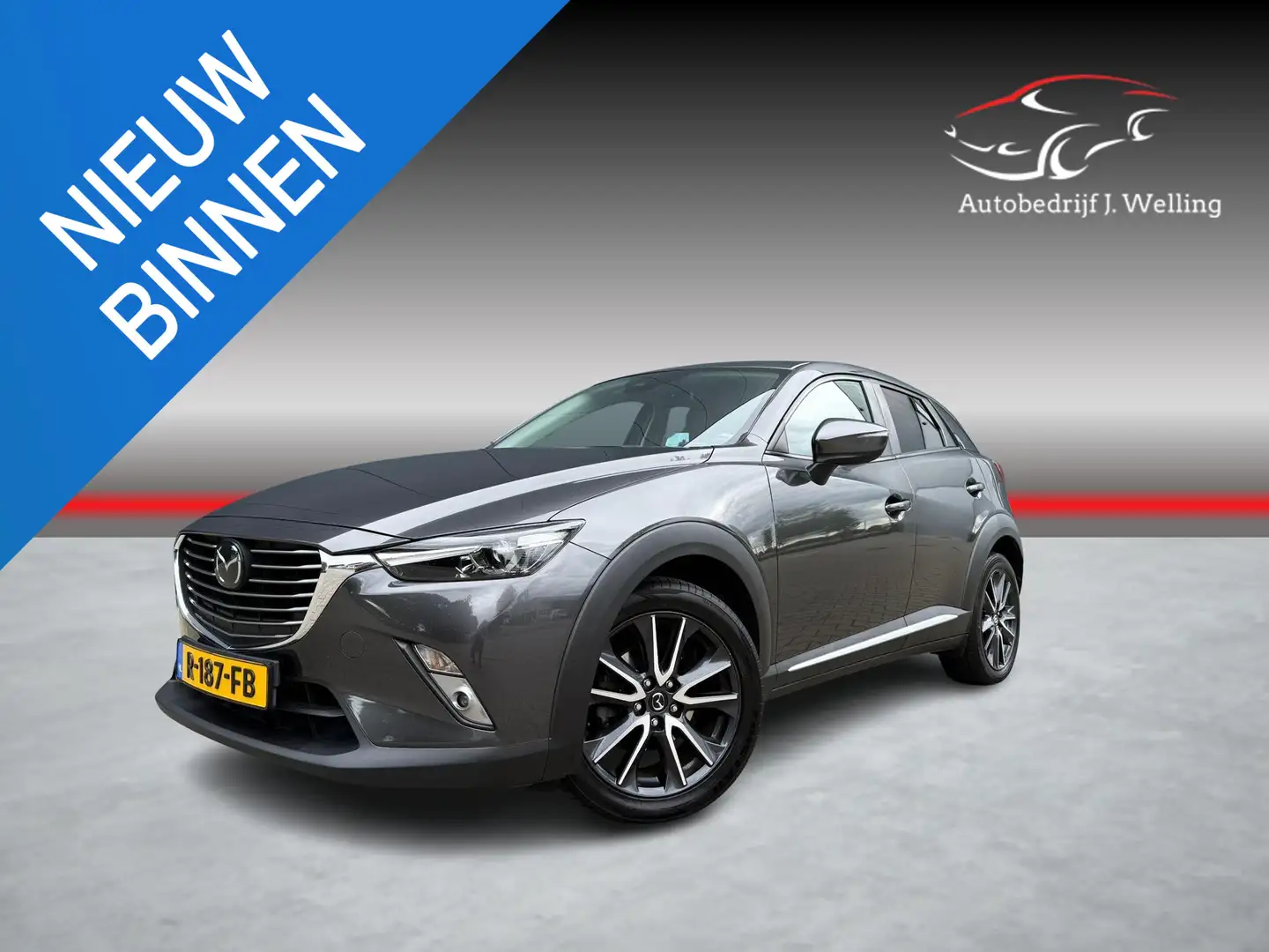 Mazda CX-3 2.0 SkyActiv-G 120 Dynamic Сірий - 1