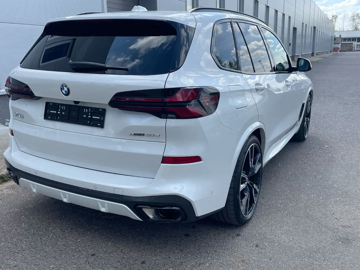 BMW X5 40 d xDrive M Sport*22 Zoll*Luftfederung* Blanc - 2