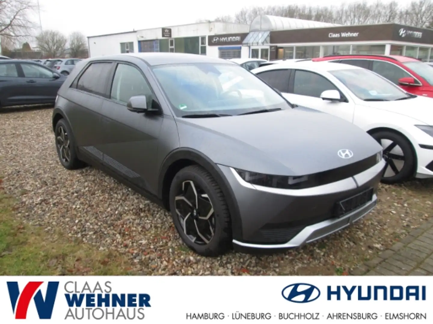 Hyundai IONIQ 5 Elektro 77 Technik-Paket inkl. Assistenz-Paket Grau - 1