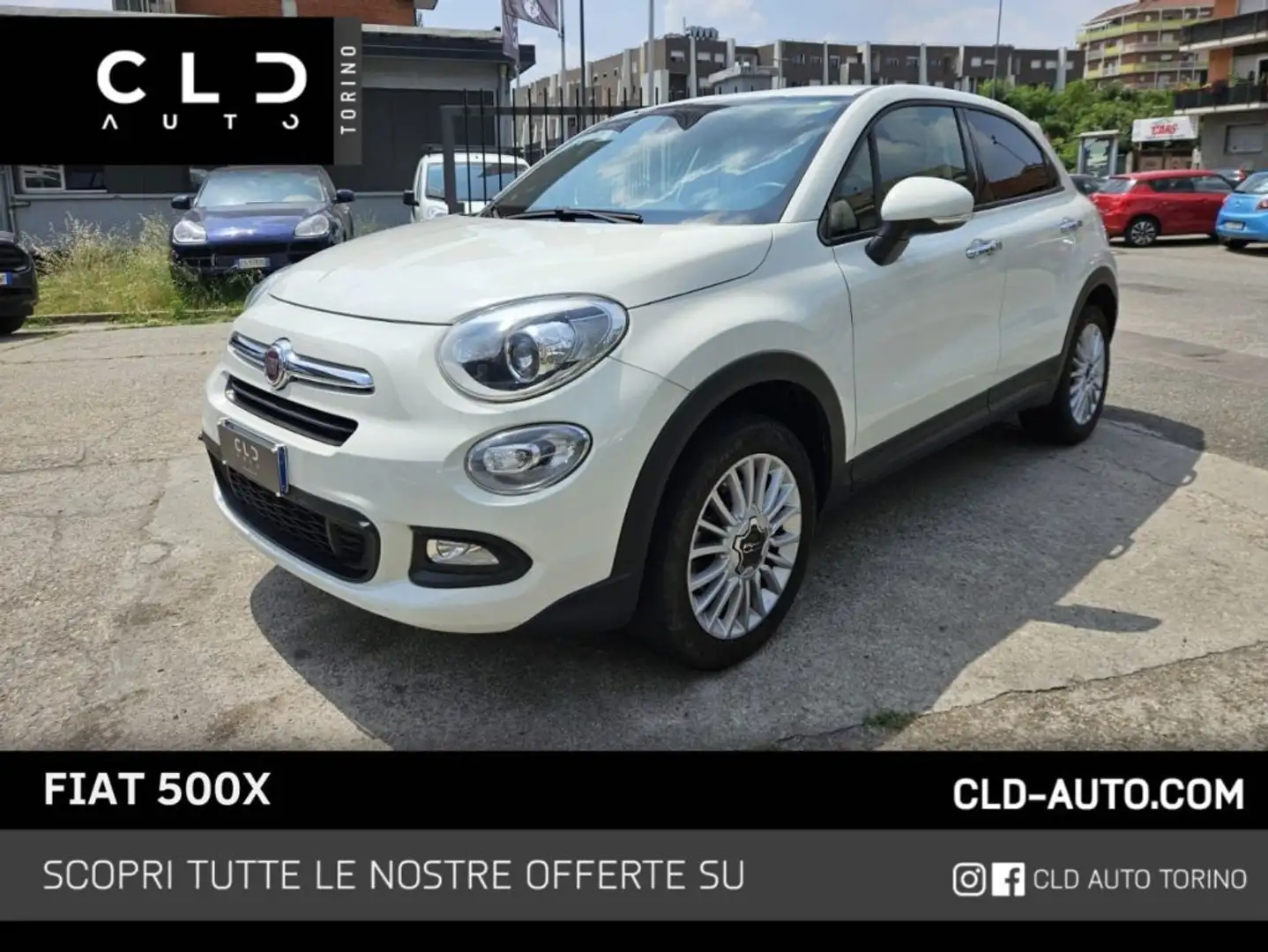 Fiat 500X 1.4 MultiAir 140 CV DCT Bianco - 1