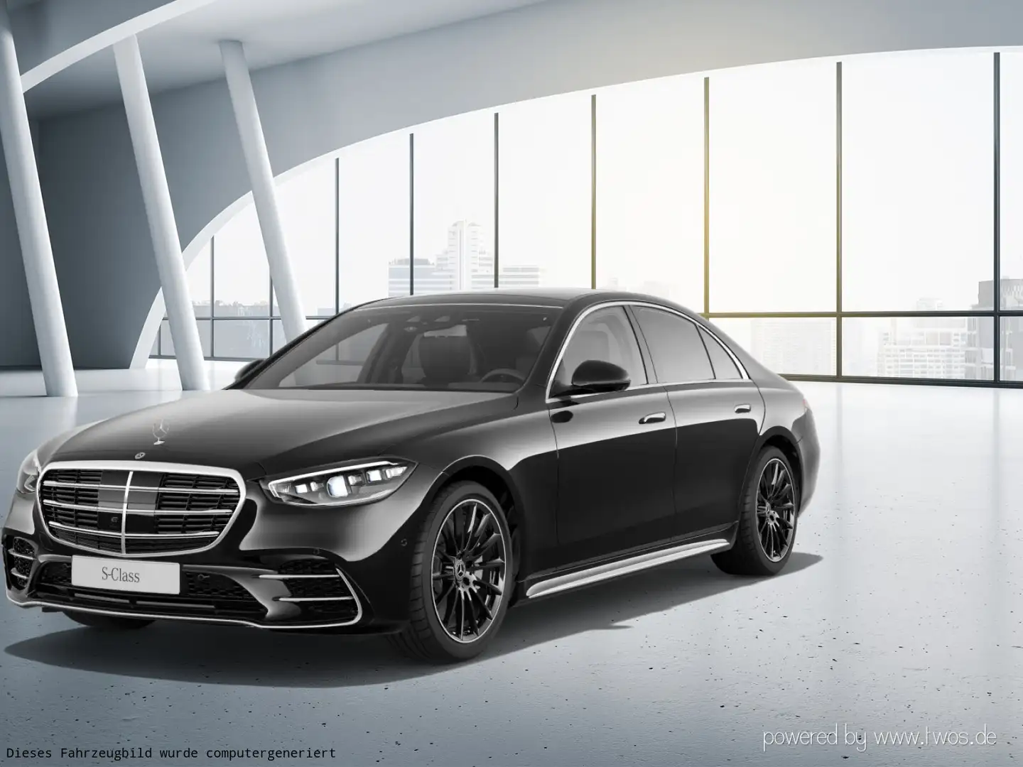 Mercedes-Benz S 450 S 450 Limo AMG-Line Pano 360°Cam Burmester  Navi Schwarz - 2
