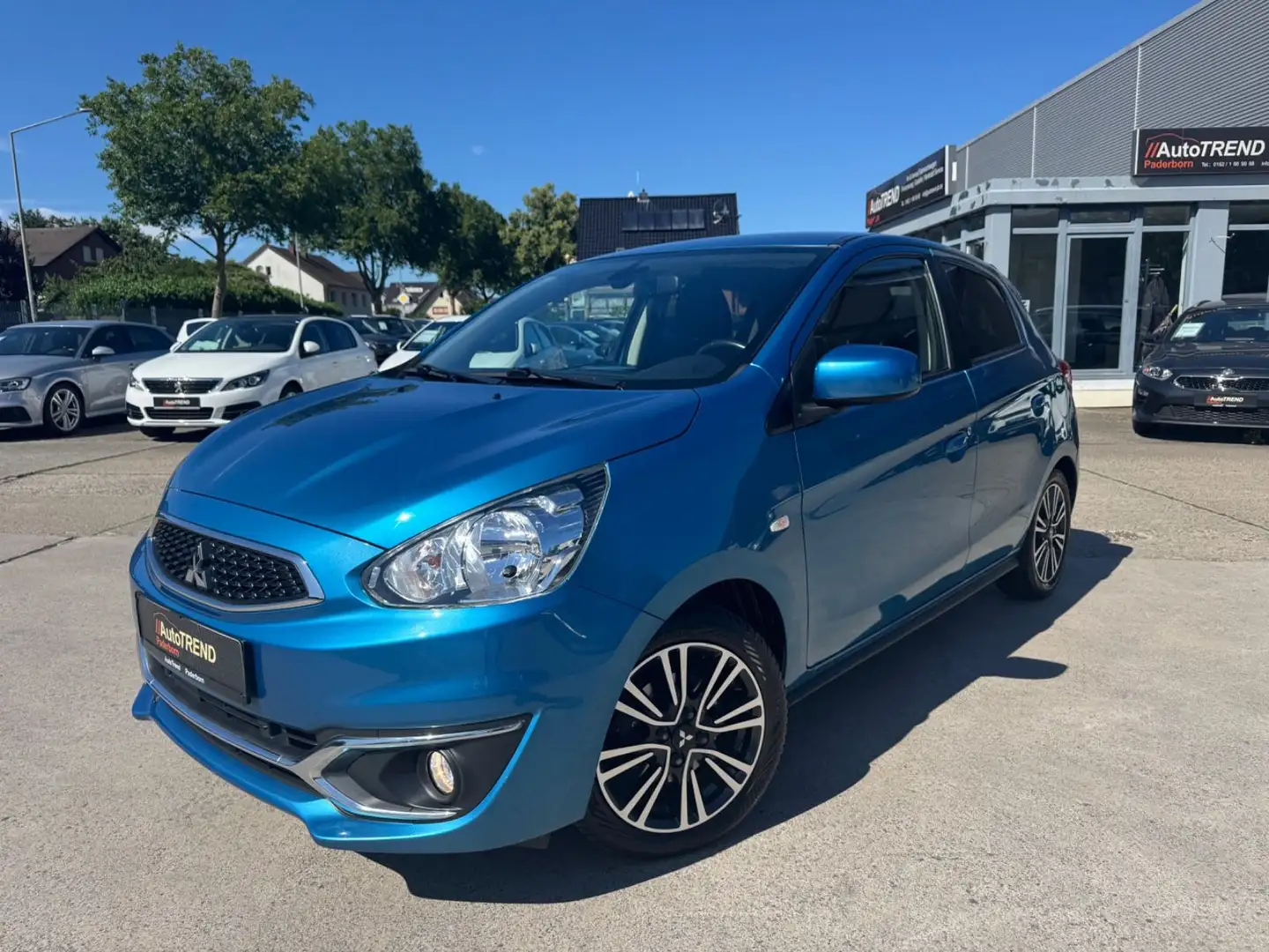 Mitsubishi Space Star Edition 100+*Navi*DAB*Klima*Allwetter Bleu - 1