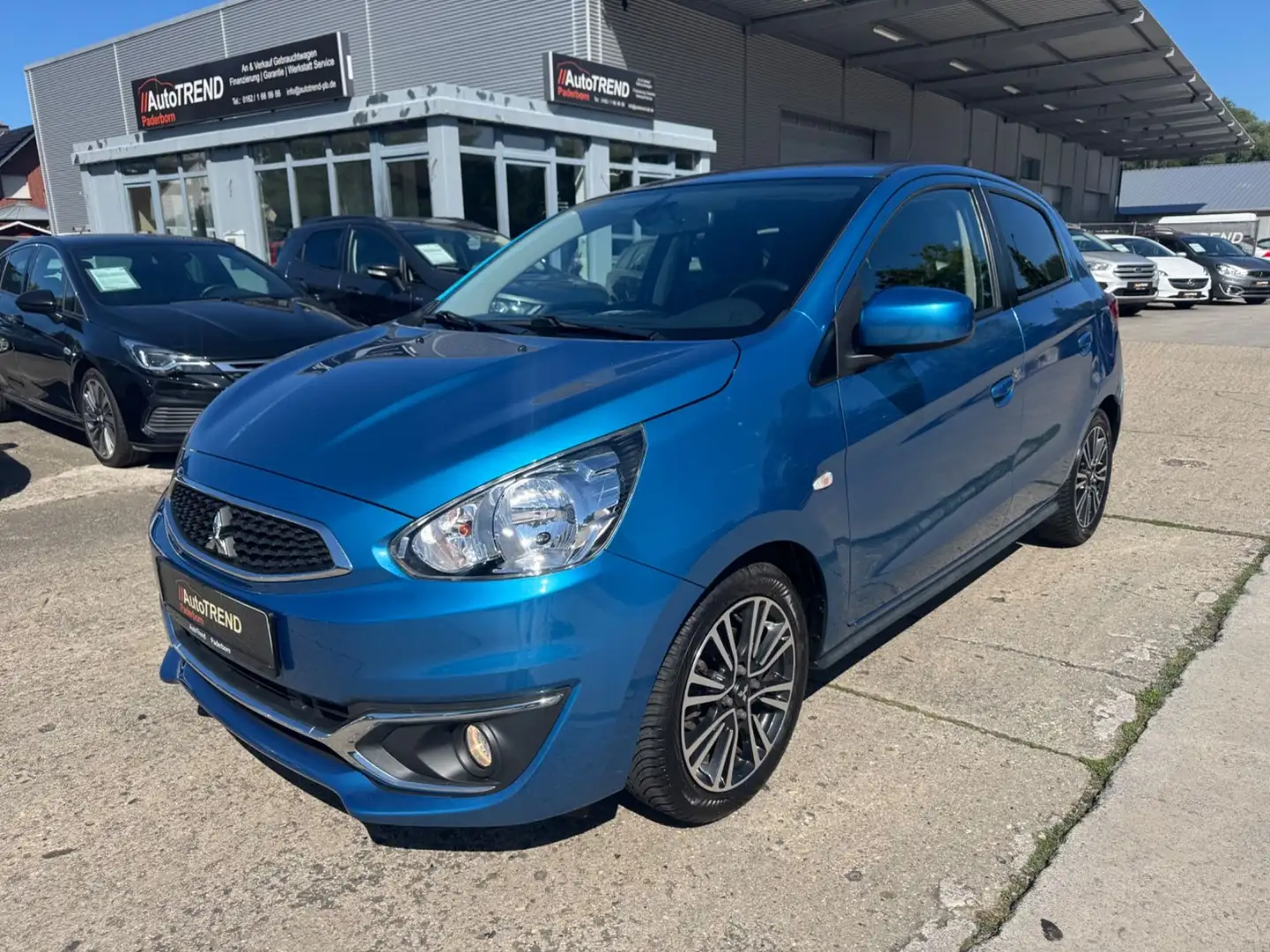 Mitsubishi Space Star Edition 100+*Navi*DAB*Klima*Allwetter Bleu - 2