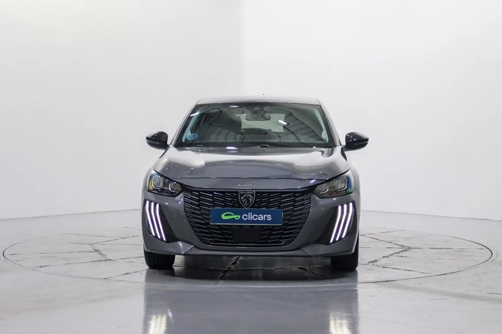 Peugeot 208 1.2 Hybrid Allure e-DCS6 100 Gris - 2