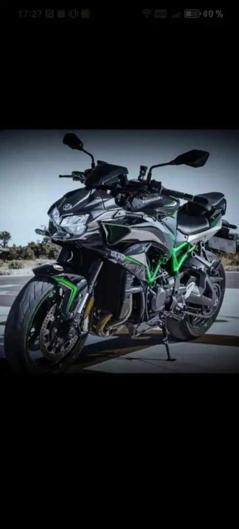 Kawasaki Z H2 1000 cc 200 cv Negro - 1