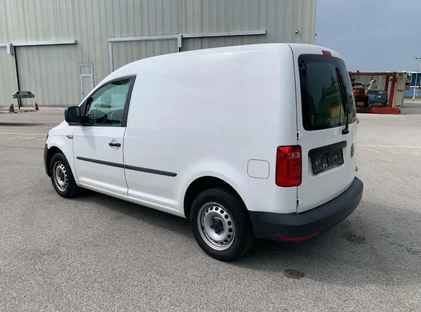 Volkswagen Caddy Kasten BMT mit *Sortimo Einrichtung* Weiß - 2