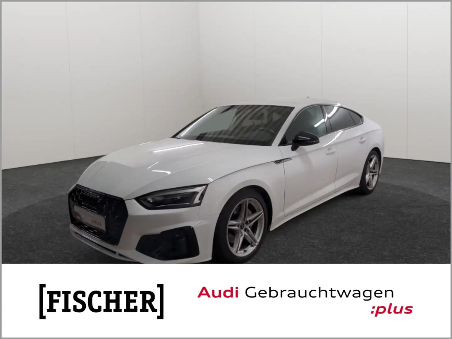 Audi A5 Sportback 40TDI S tronic S line LED Navi HUD Rear Weiß - 1