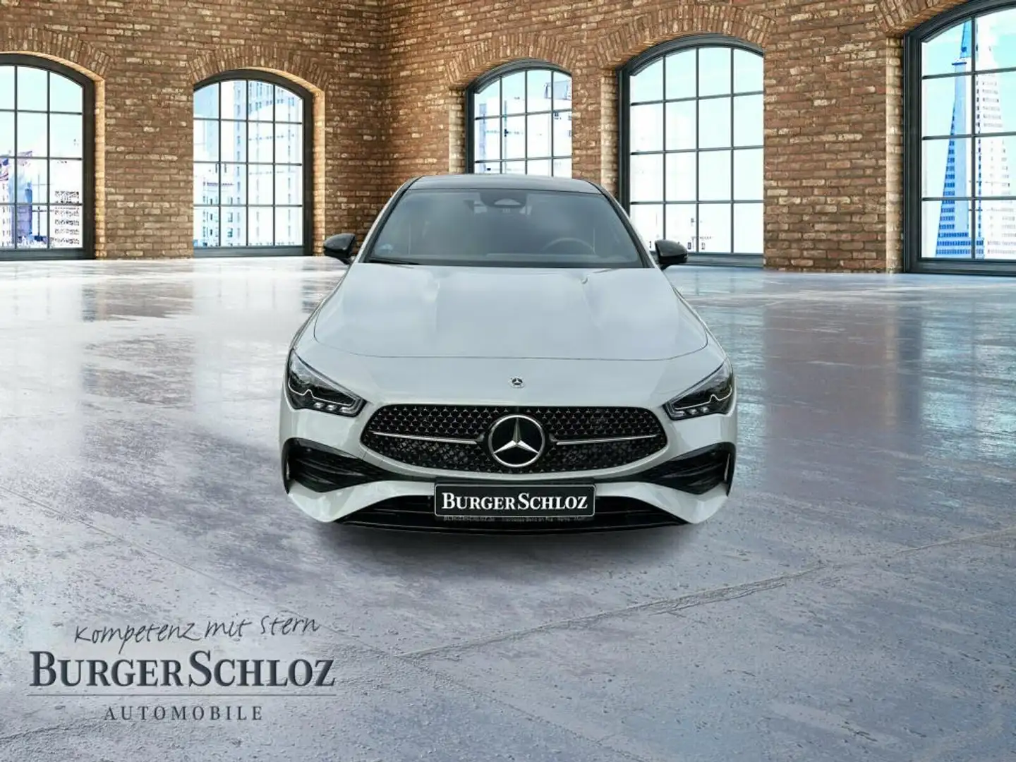 Mercedes-Benz CLA 180 Coupé AMG/PANO/AHK/360 Szary - 2
