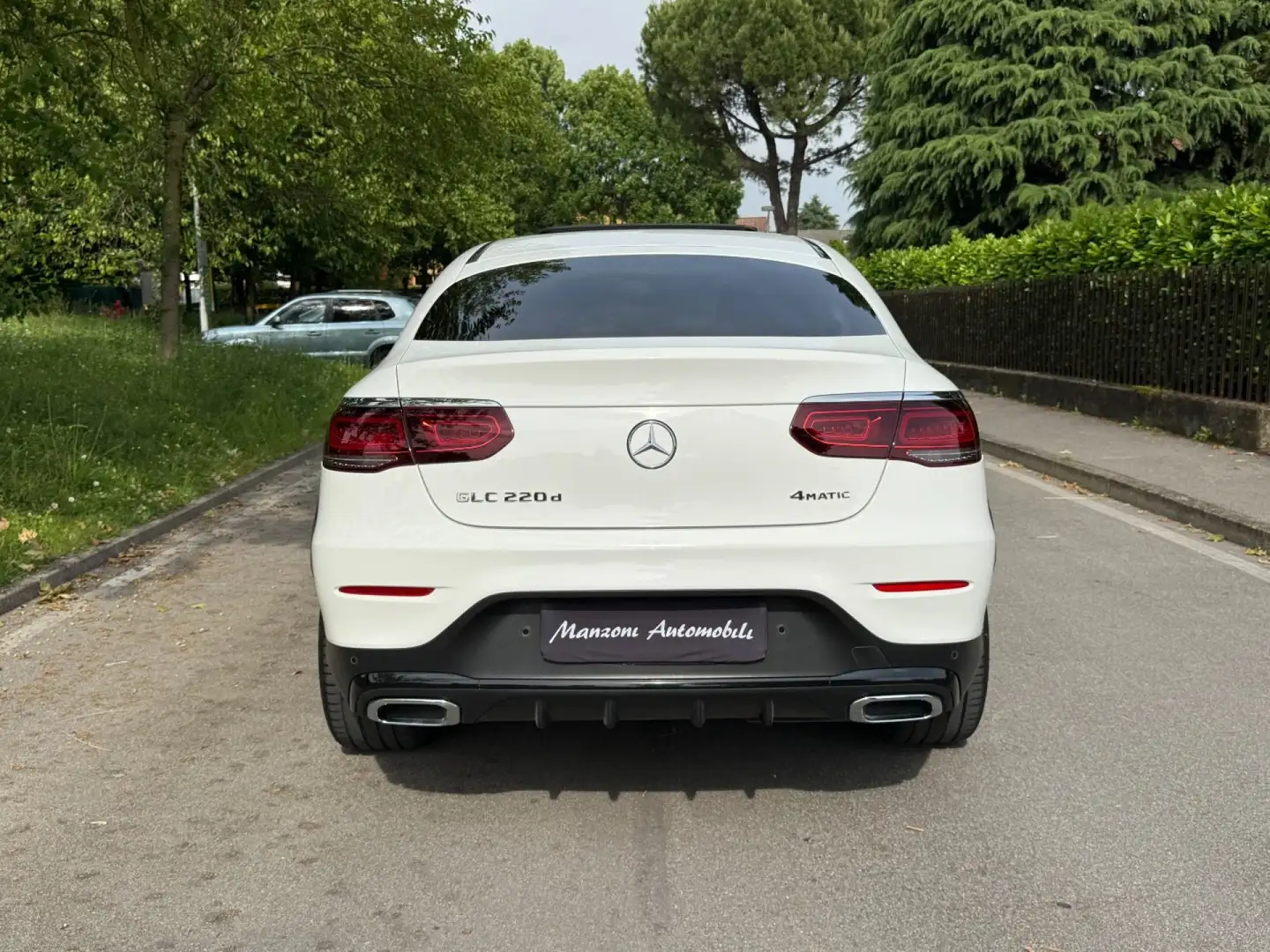 Mercedes-Benz GLC 220 d 4Matic Coupé Premium Plus AMG PACK Bianco - 2
