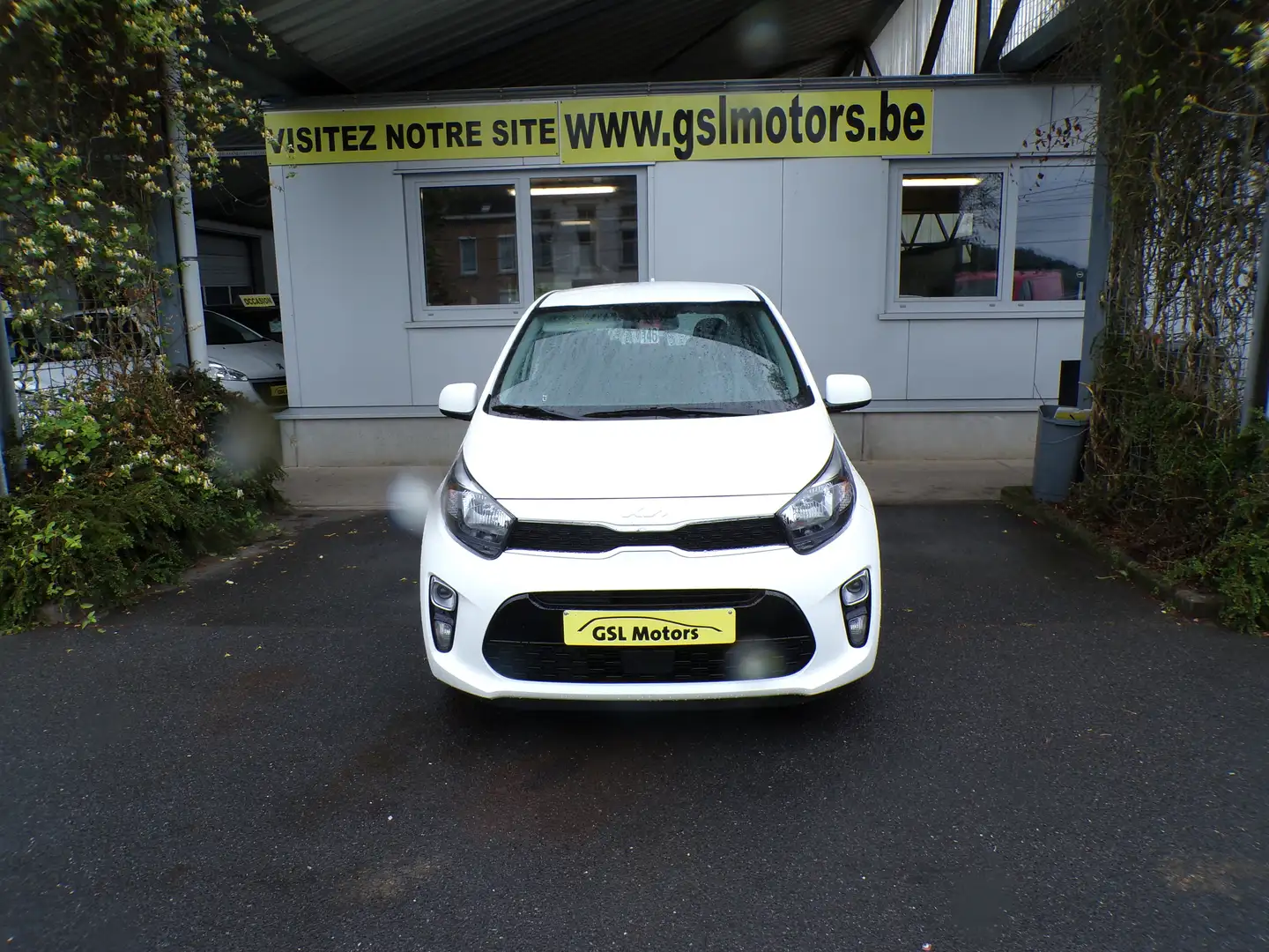 Kia Picanto 1.0 67cv Automatique blanc 05/23 69432km Airco GPS Wit - 2