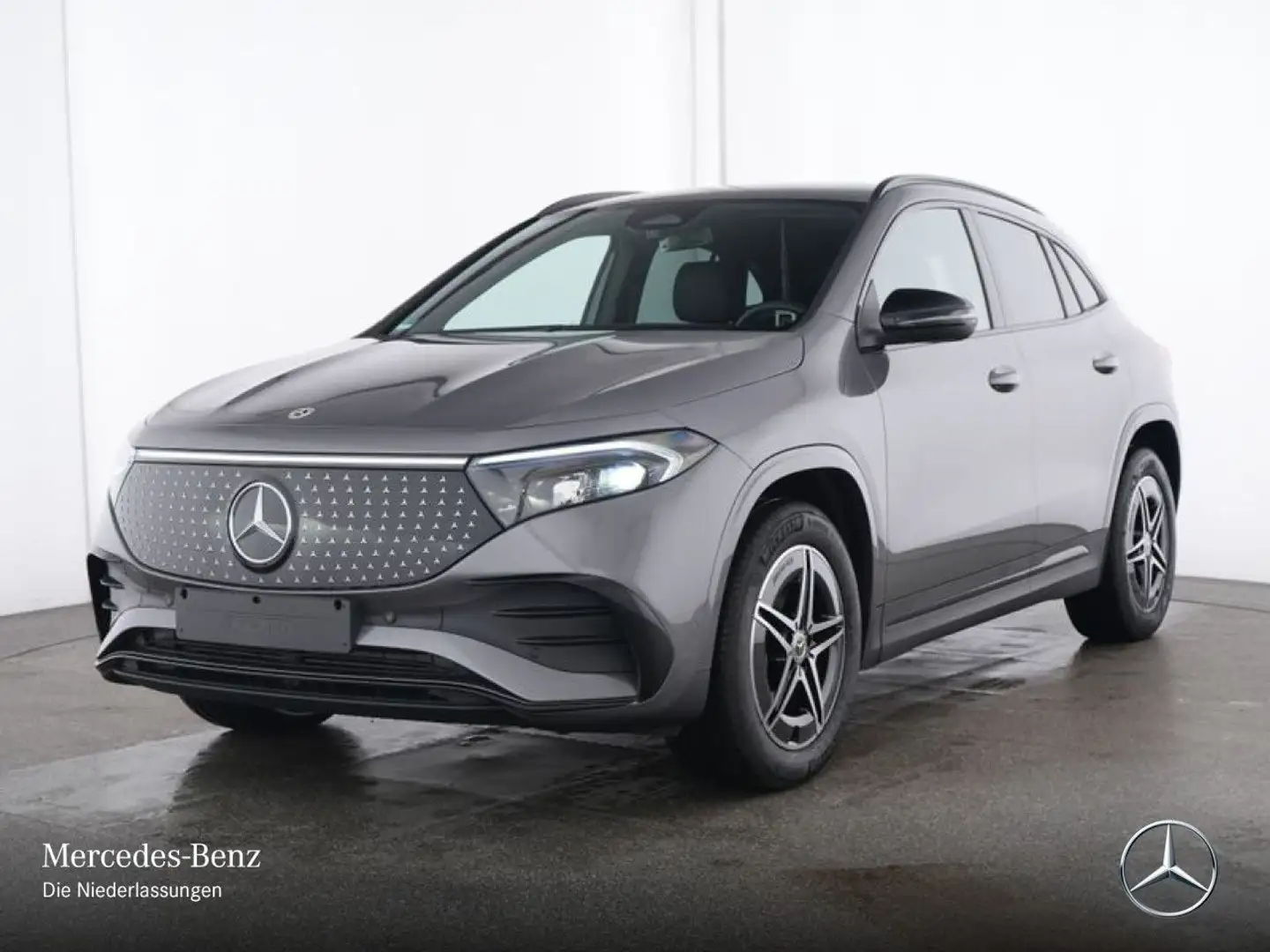 Mercedes-Benz EQA 300 4M AMG+NIGHT+ADVANCED+KAMERA+SPUR Grau - 2