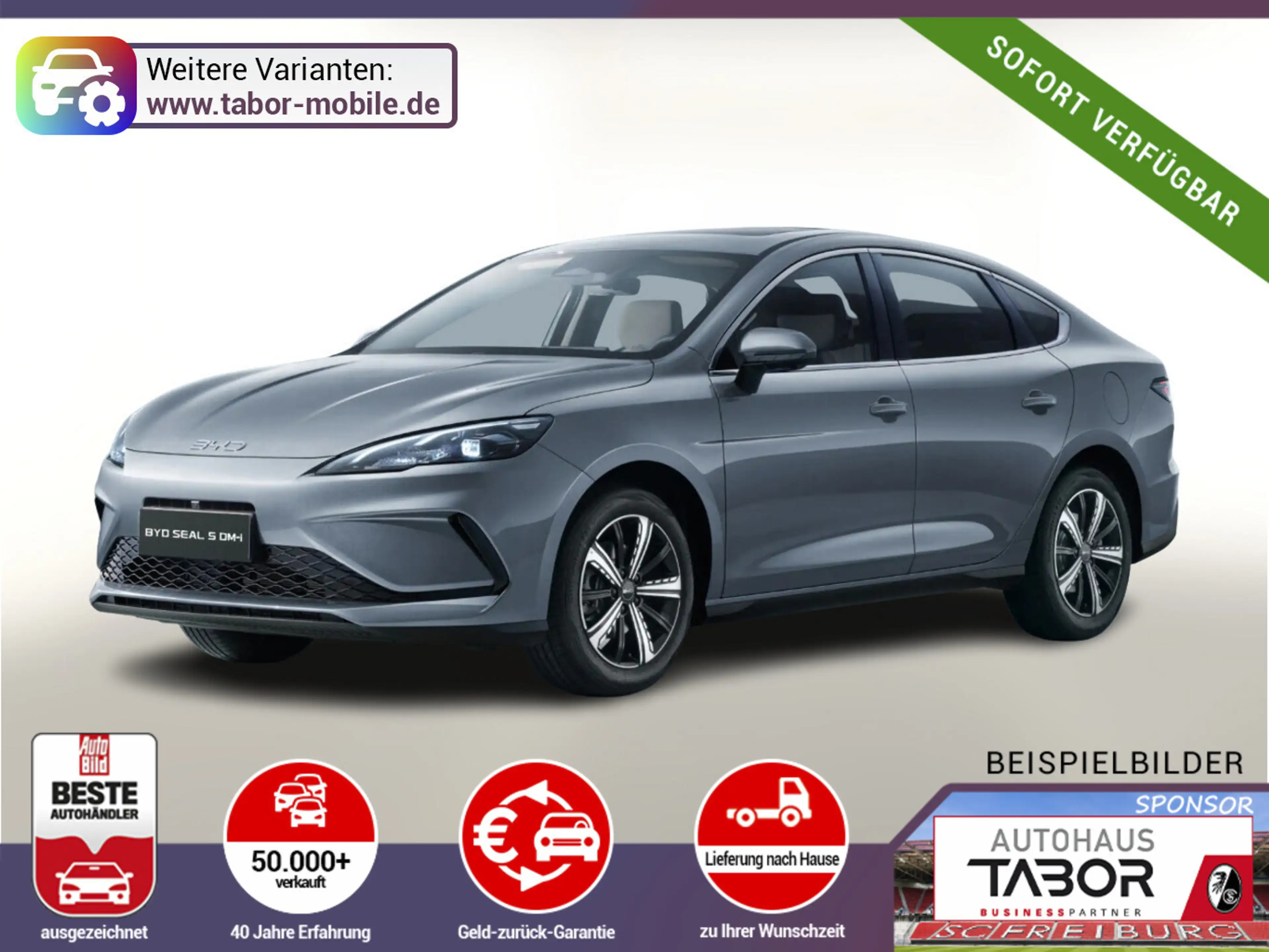 BYD Seal DM-i 212 Design Reichw.100+Pano UVP-31%*