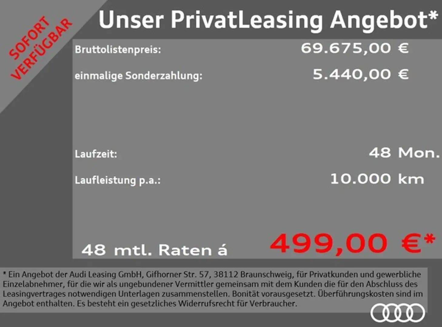 Audi S3 Limousine 2.0 TFSI quattro UPE 69.675,00 EUR Me... Blanco - 2