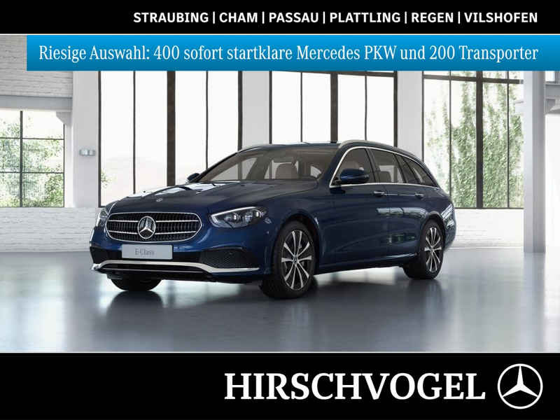 Mercedes-Benz E 300 de 4M AVANTGARDE+AHK+DISTRON+KEYLESS+Memo