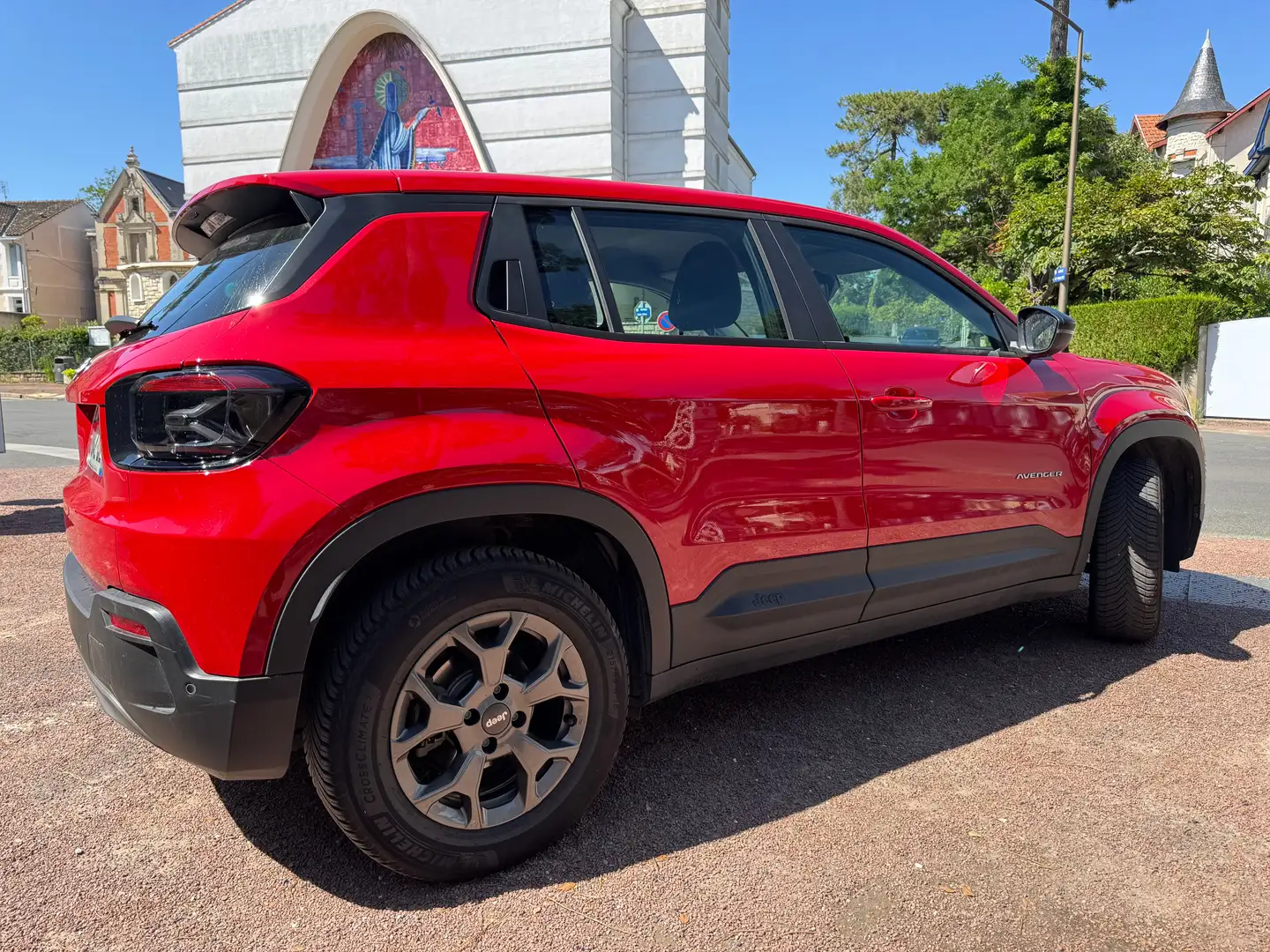 Jeep Avenger Jeep Avenger Longitude Électrique 156 ch Rouge - 2