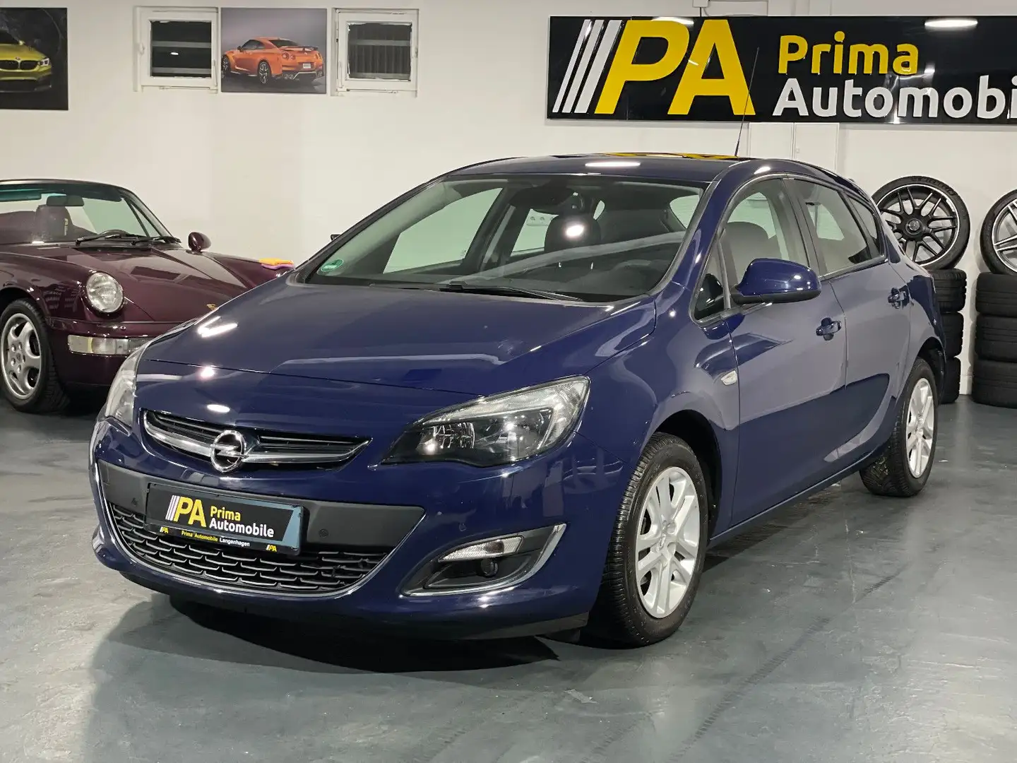 Opel Astra J 1.6 Lim. / 1. Hand Automatik Klima Tempo Blu/Azzurro - 1