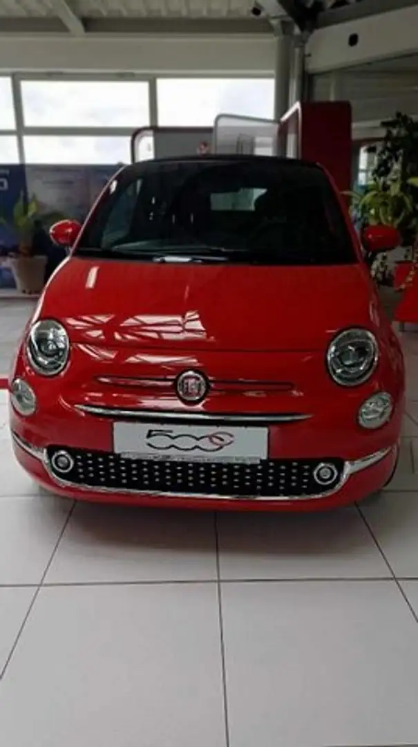 Fiat 500 RED Rot - 1