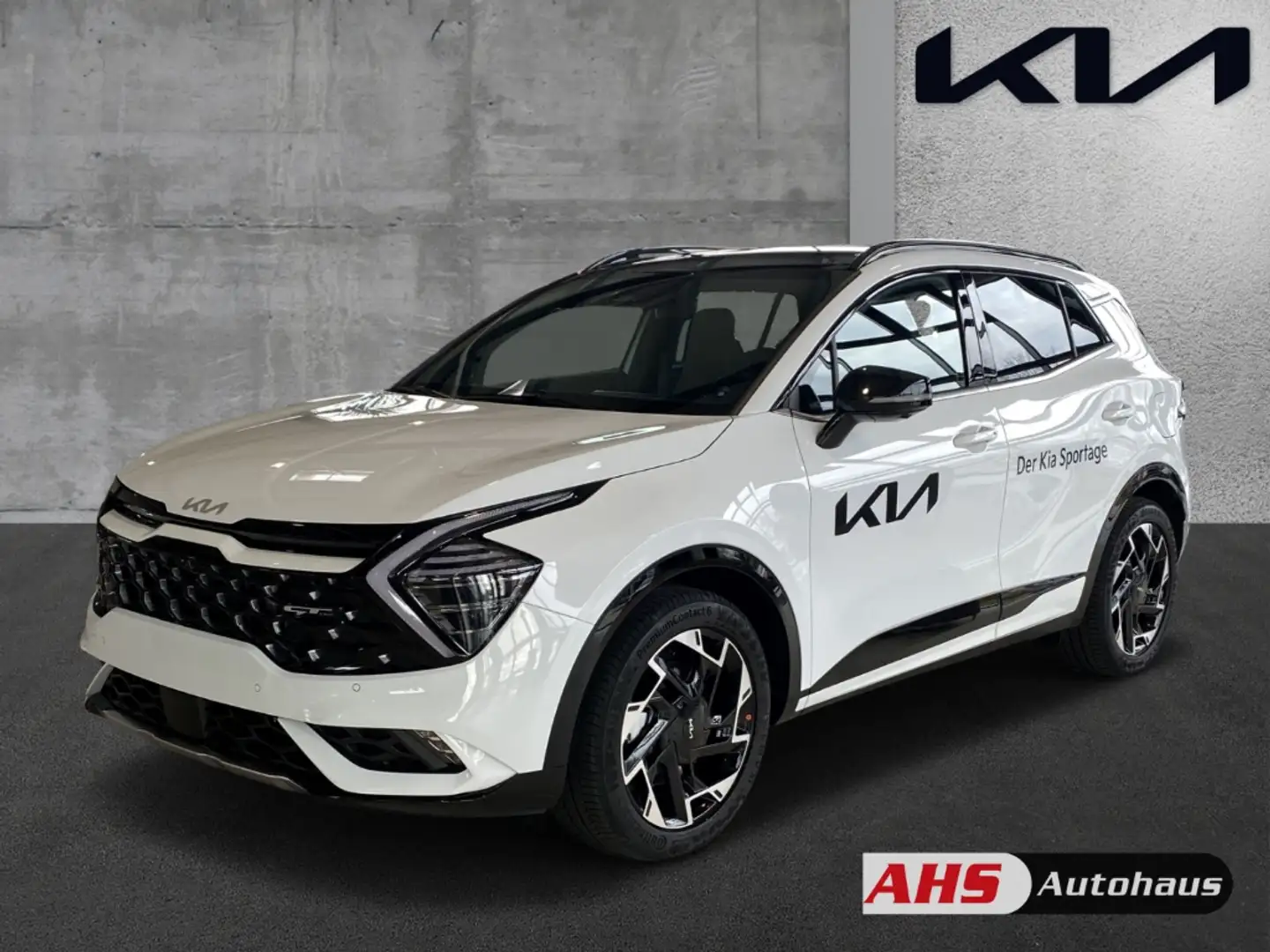 Kia Sportage GT-Line 4WD 1.6 CRDi Mild Hybrid EU6d Allrad Navi Weiß - 1