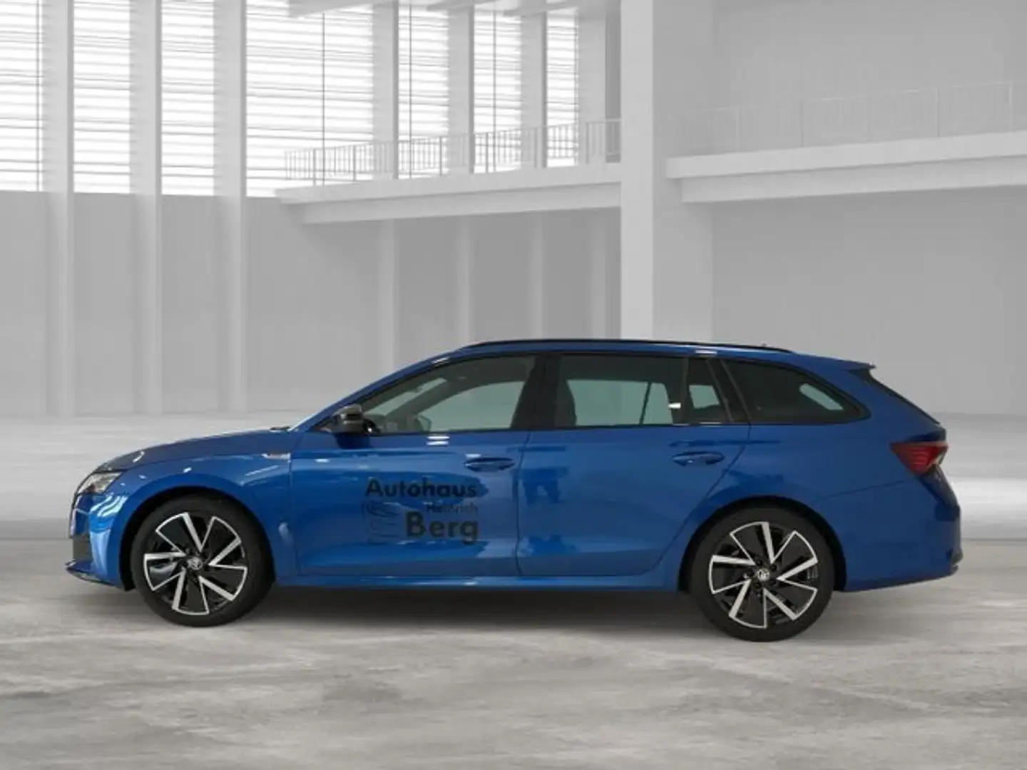 Skoda Octavia Combi Sportline 1.5 TSI mHEV DSG HUD Navi Digitale Blau - 2