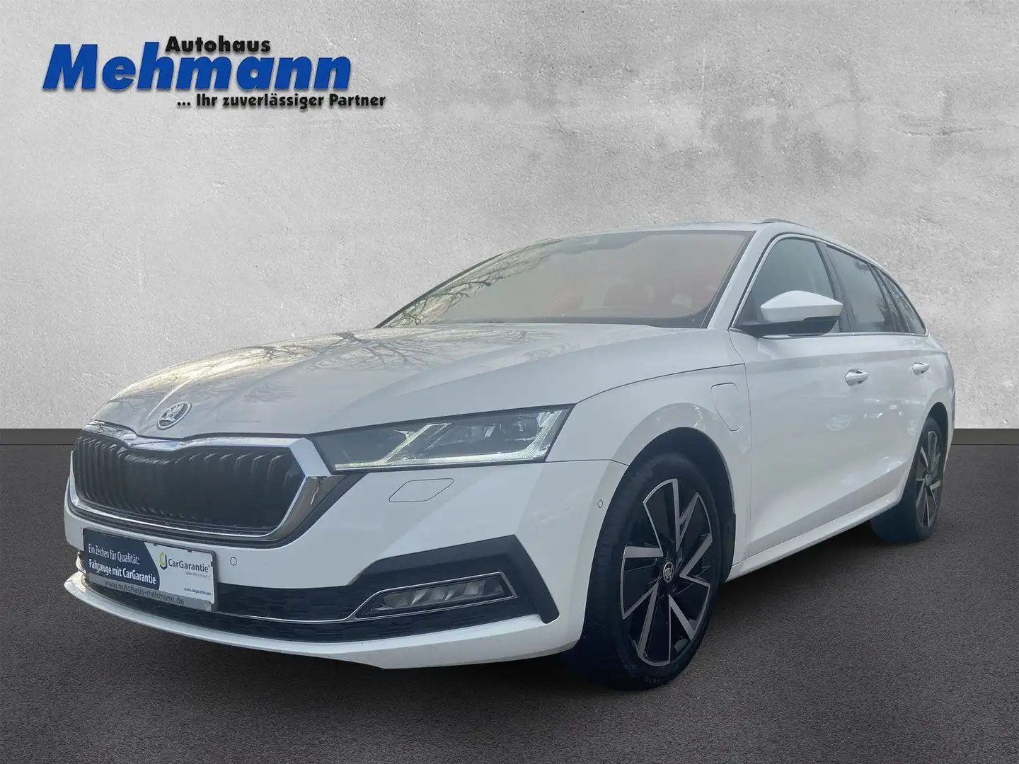 Skoda Octavia Combi 1.4TSI iV DSG Kamera-Leder-Navi Weiß - 1