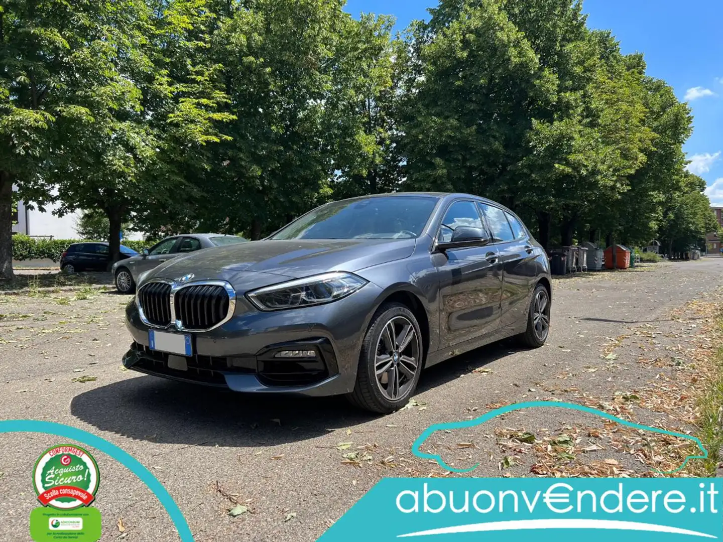 BMW 118 i 5p. M Sport guidabile NEOPATENTATI Grijs - 1