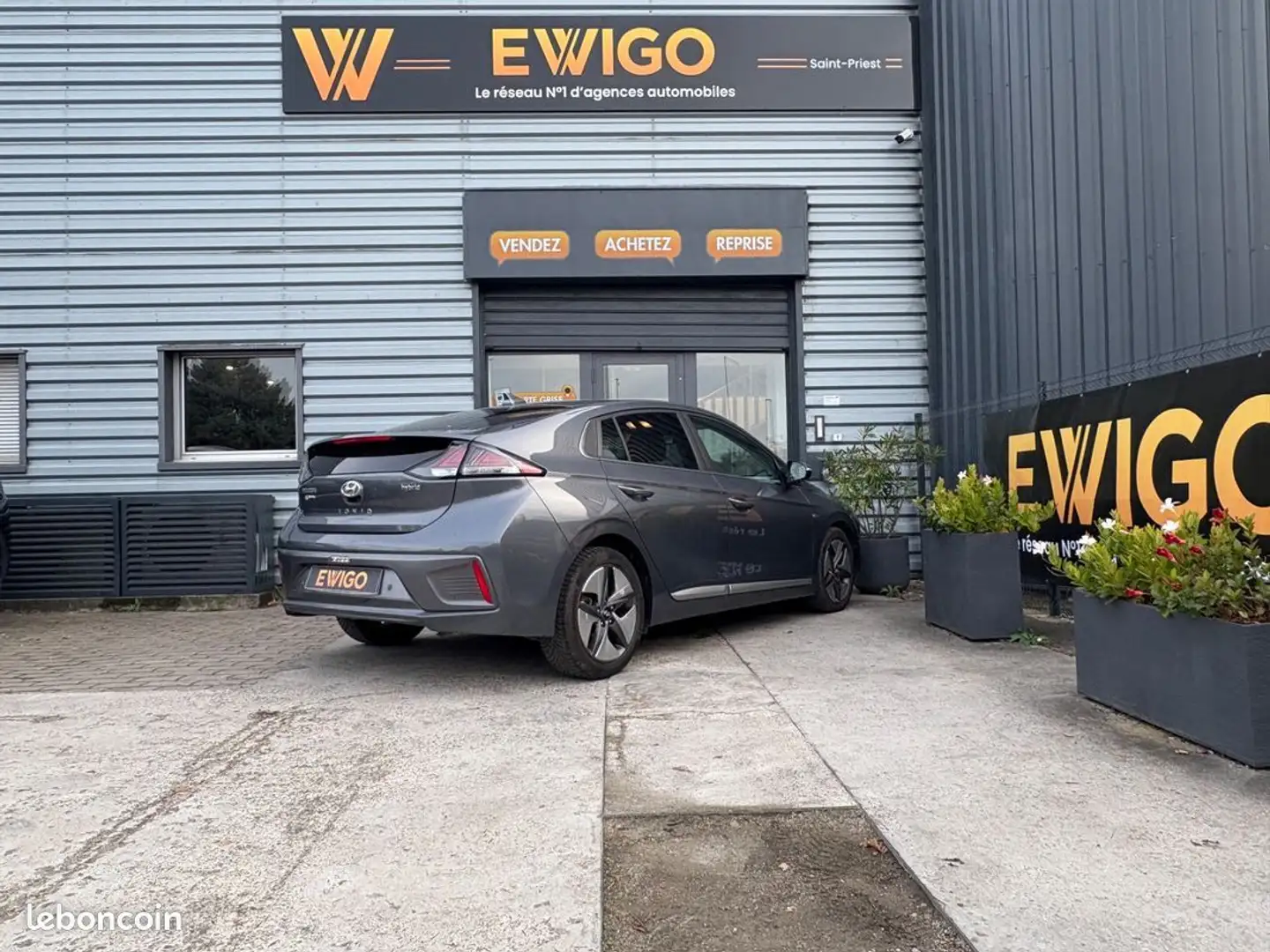 Hyundai IONIQ 1.6 141h 105ch hybrid executive entretien constructeur Gris - 2
