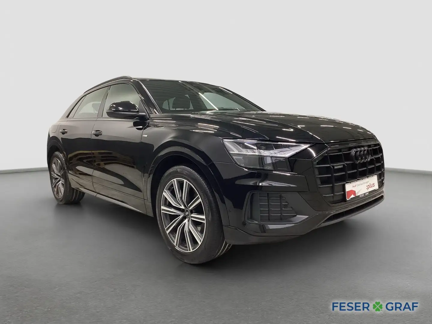 Audi Q8 S line 50 TDI AHK B&O HUD HD Matrix AIR Schwarz - 2