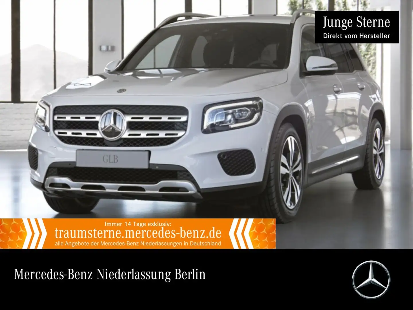 Mercedes-Benz GLB 200 PROGRESSIVE+LED+KAMERA+TOTW+7G Weiß - 1