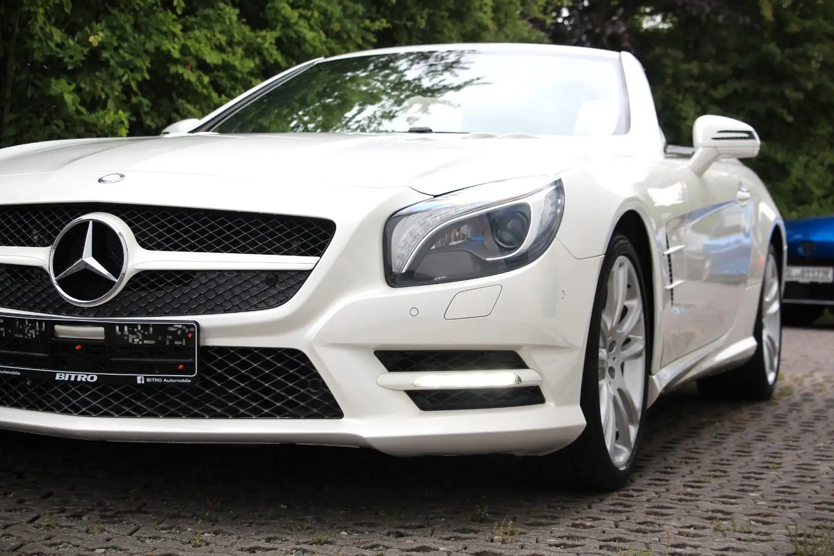 Mercedes-Benz SL 500 V8 AMG Line /Airscarf/Ambient/ILS/Kamera Weiß - 1