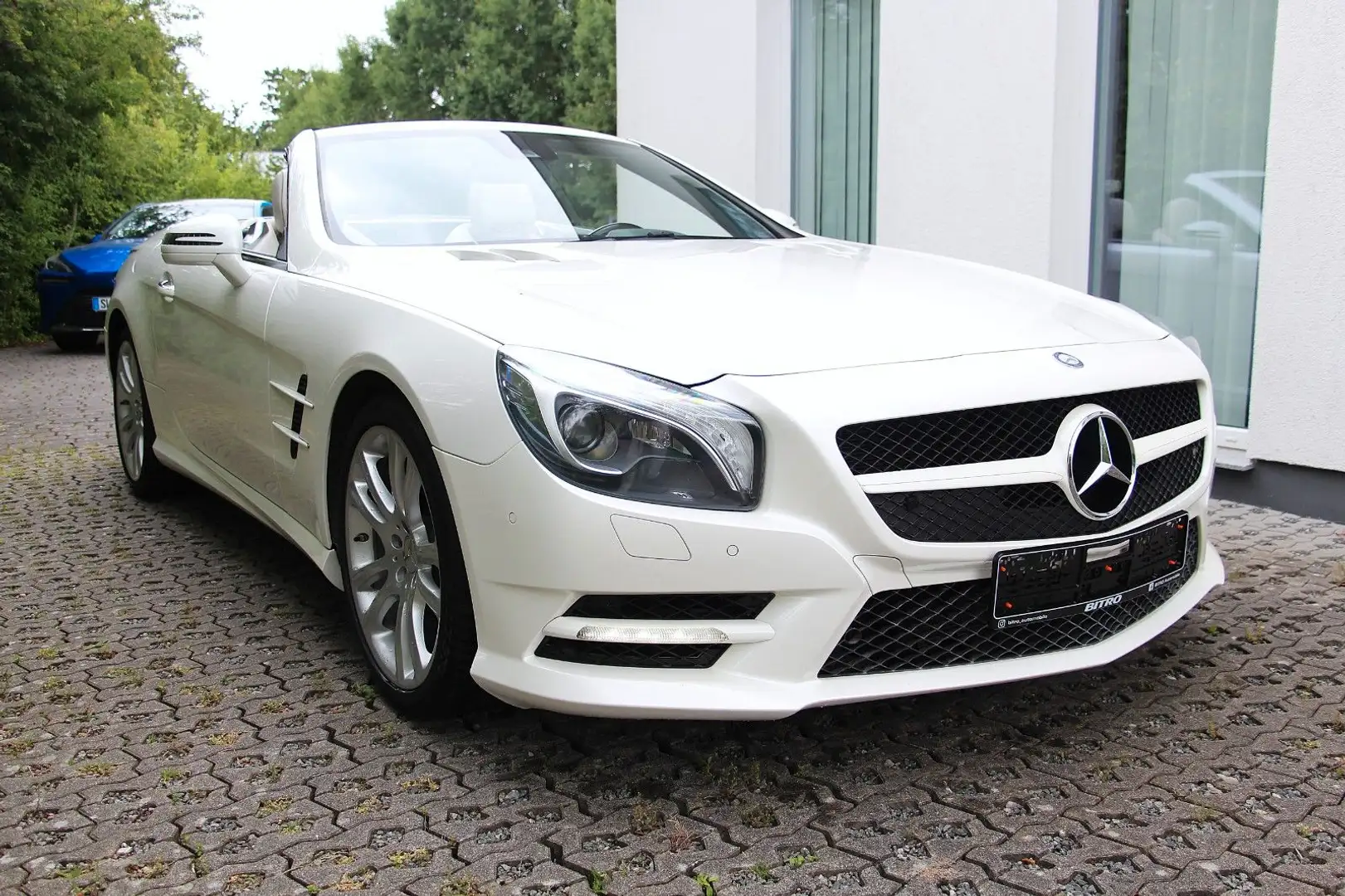Mercedes-Benz SL 500 V8 AMG Line /Airscarf/Ambient/ILS/Kamera Weiß - 2
