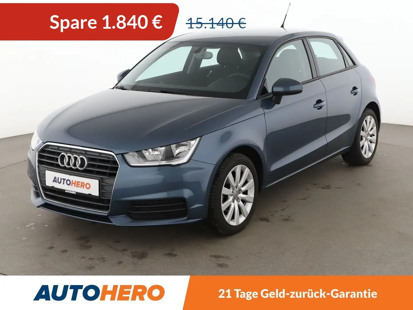 Audi A1 1.0 TFSI*SHZ*KLIMA*ALU*GARANTIE* Blu/Azzurro - 1