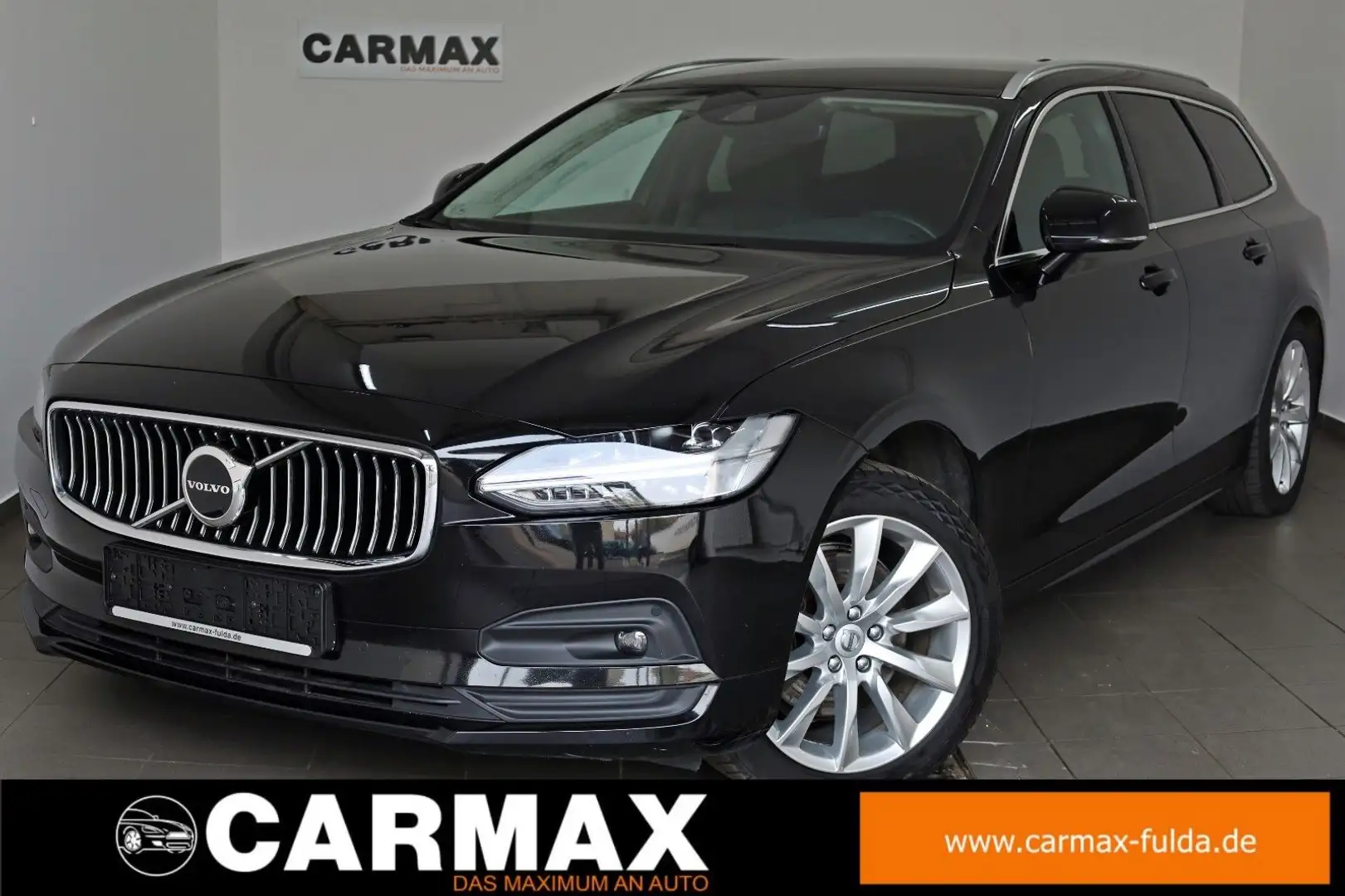 Volvo V90 B4 Momentum Pro, Xenium-Pak, Leder, H&K, ACC Schwarz - 1
