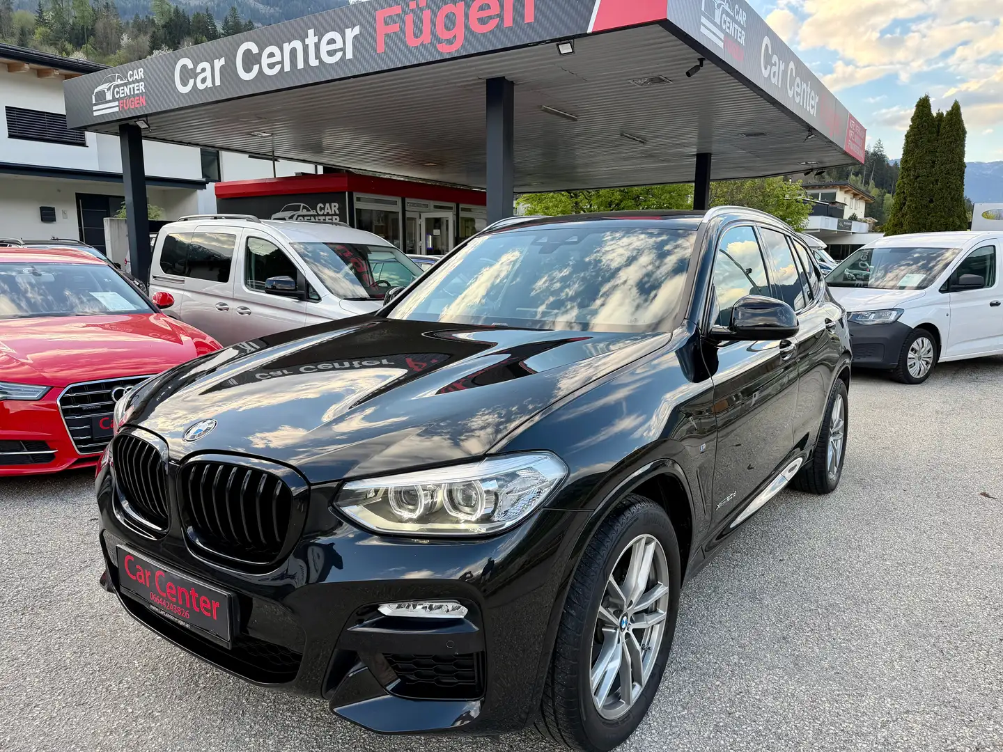 BMW X3 xDrive 20 d M Sport Schwarz - 1